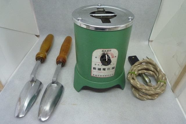 31日までお値引き中　家庭科教材　和裁電化鏝　和裁こて 　 和裁コテ　鏝２本付