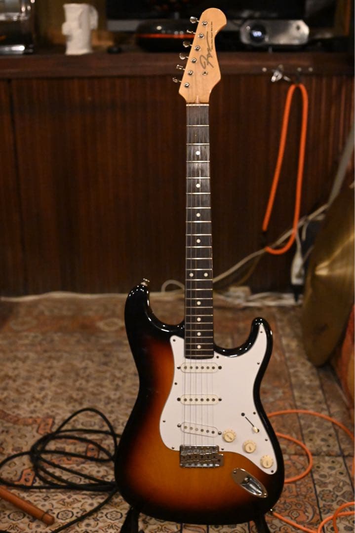 Fujigen （工場試作サンプル？）ストラト FUJIGEN製、ストラトキャスターの「ヘッドストック」について