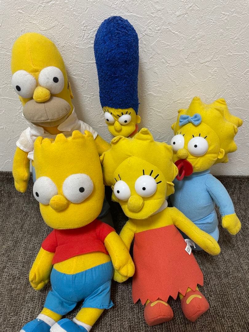 ザ・シンプソンズ ぬいぐるみセット B114】THE SIMPSONS HOMER PLUSH シンプソンズ ホーマー ぬいぐるみ