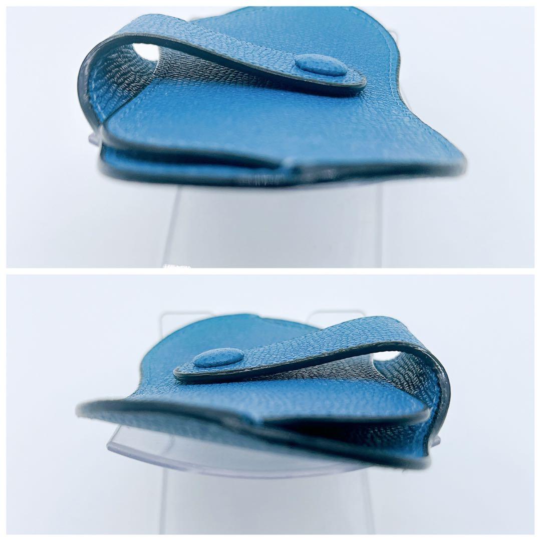 美品☆Valextraヴァレクストラ メガネケース 青色☆B83 - メルカリ