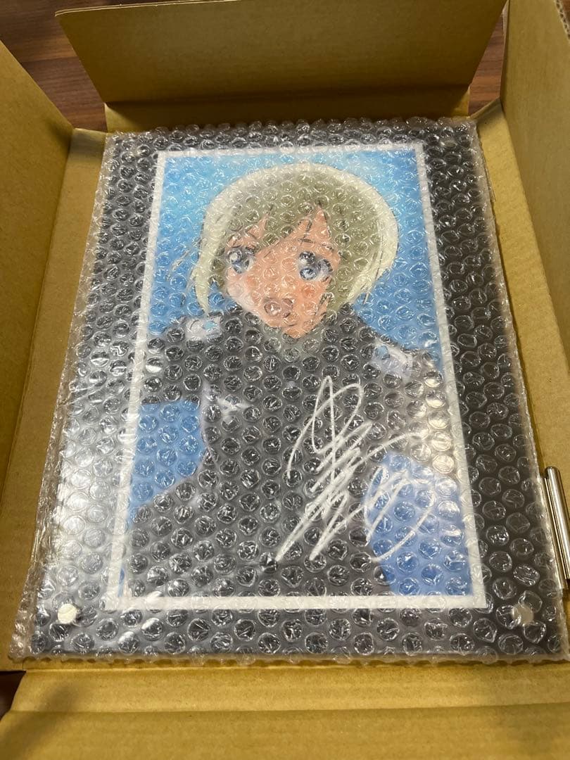 ストライクウィッチーズ 直筆サイン入り　複製原画　エーリカ・ハルトマン