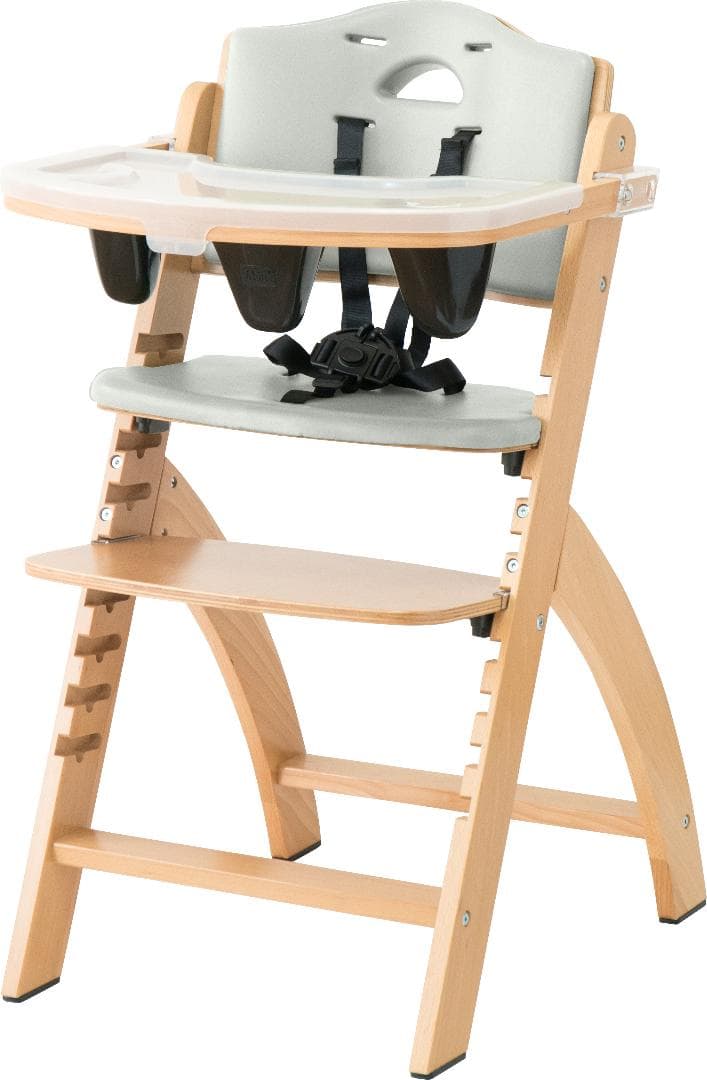 サンプル落ち　ビヨンドジュニアハイチェア　ナチュラル・グレー ビヨンドジュニア（Beyond Junior） 【アウトレット】ビヨンドジュニア