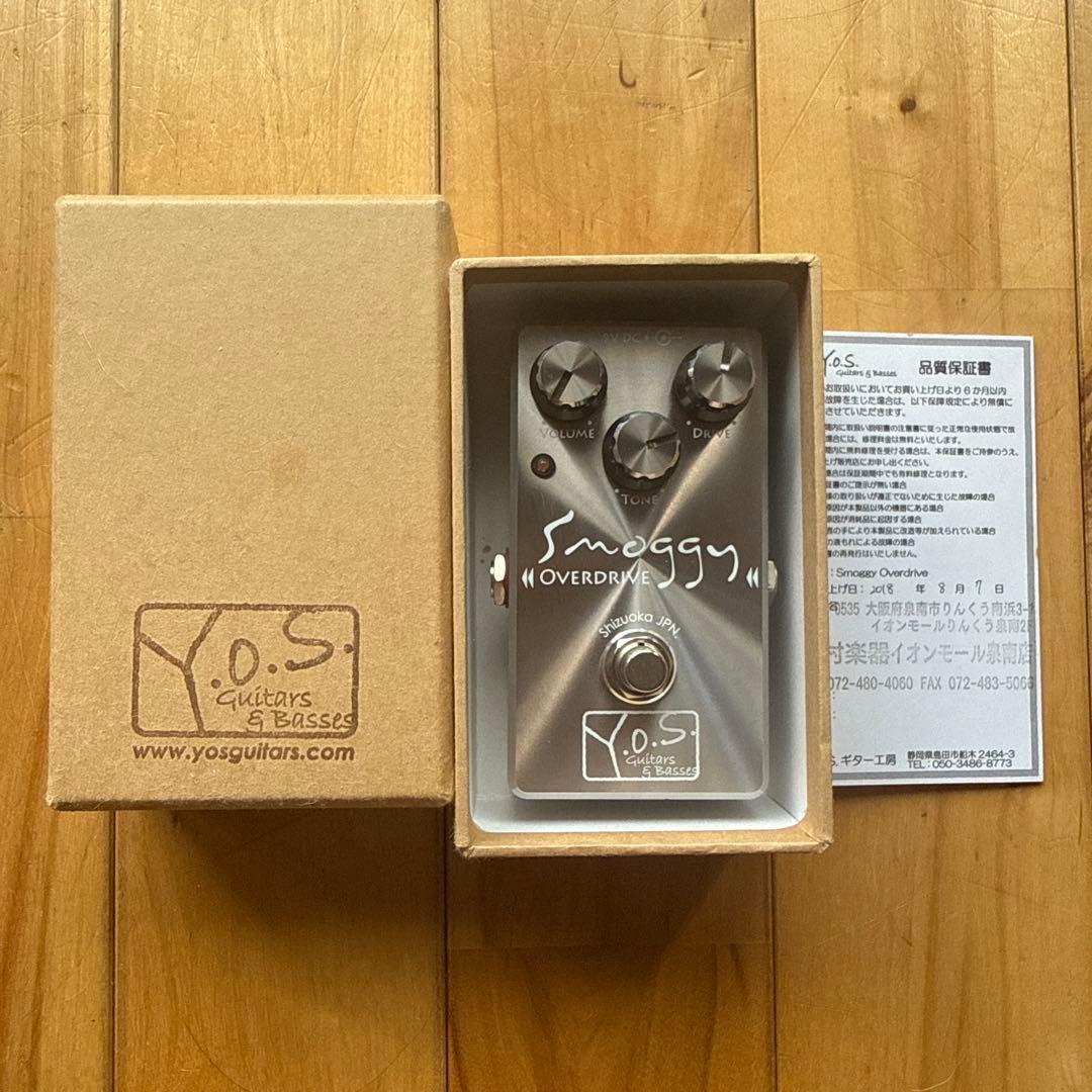 Y.O.S.ギター工房Smoggy Overdrive シリアルNo.300番代