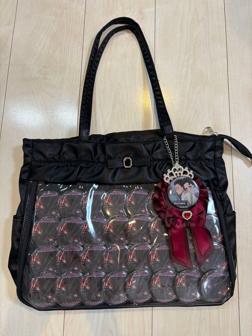 猗窩座　痛バッグ　トートバッグ　バッジ 猗窩座 痛バッグ トートバッグ バッジ - メルカリ