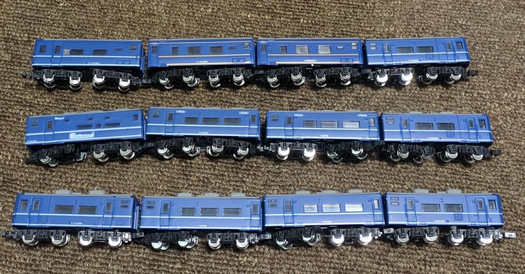 Bトレ はまなす12両(N走行化)＋その他