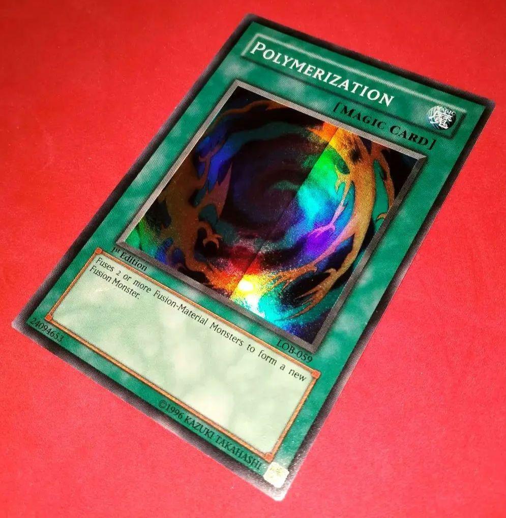 秘蔵 エラー ホイル 特濃 glossy 1st LOB 融合 初期 比較付き