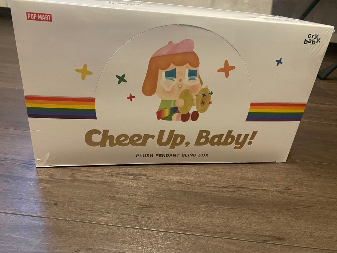 キーホルダー・アクリルキーホルダー POP MART CRYBABY Cheer Up, Baby!