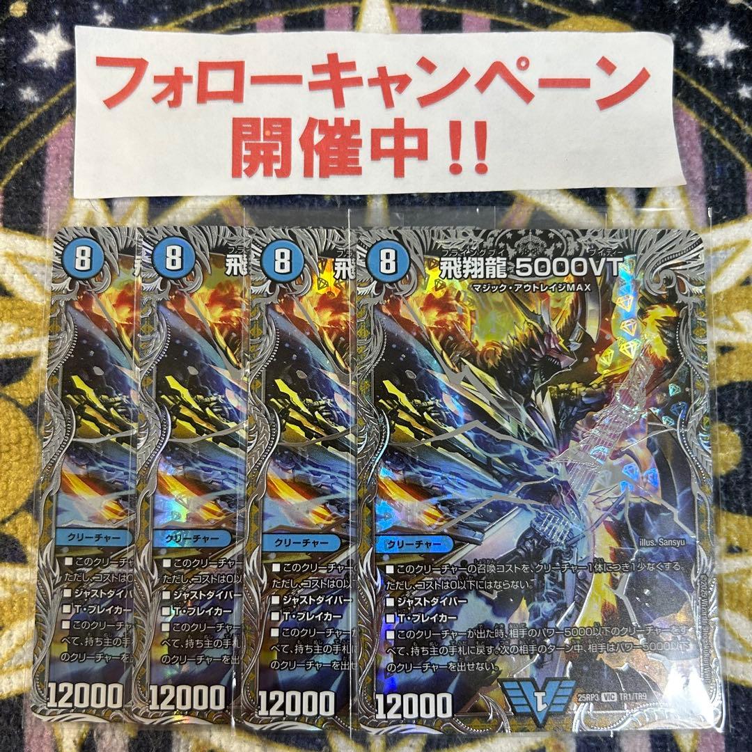 飛翔龍 5000VT 銀 4枚
