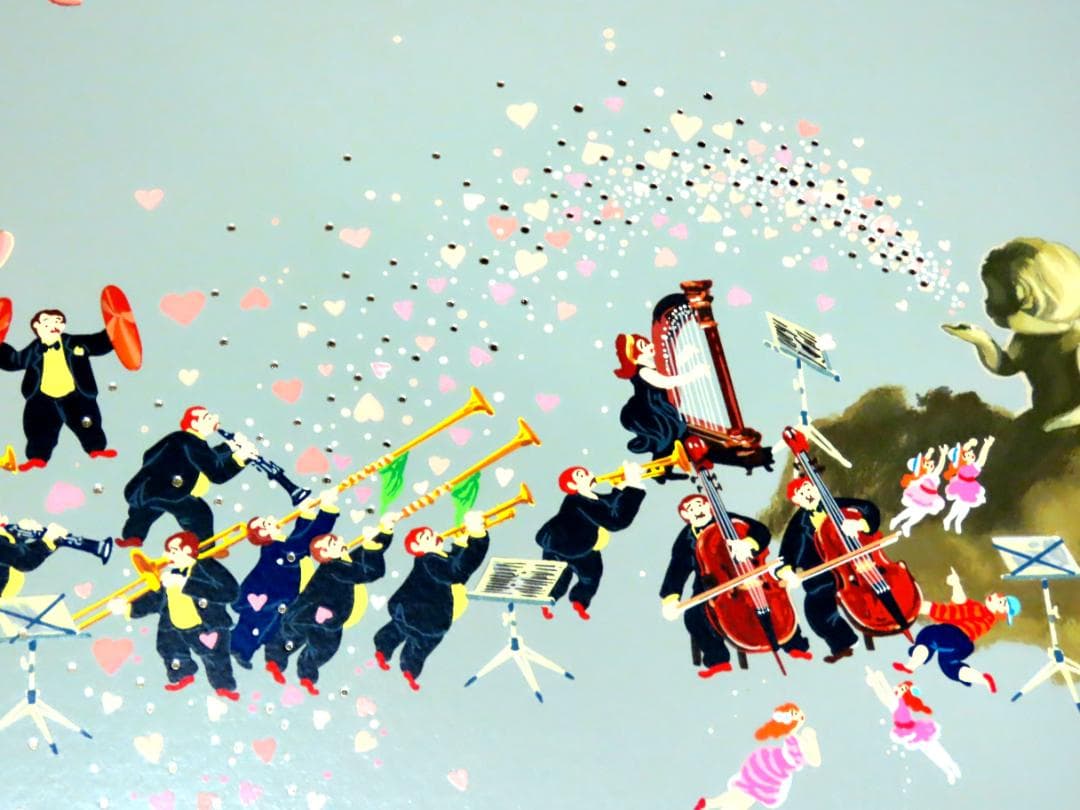 ヒロ・ヤマガタ】 パリスオーケストラ シルクスクリーンシート 山形