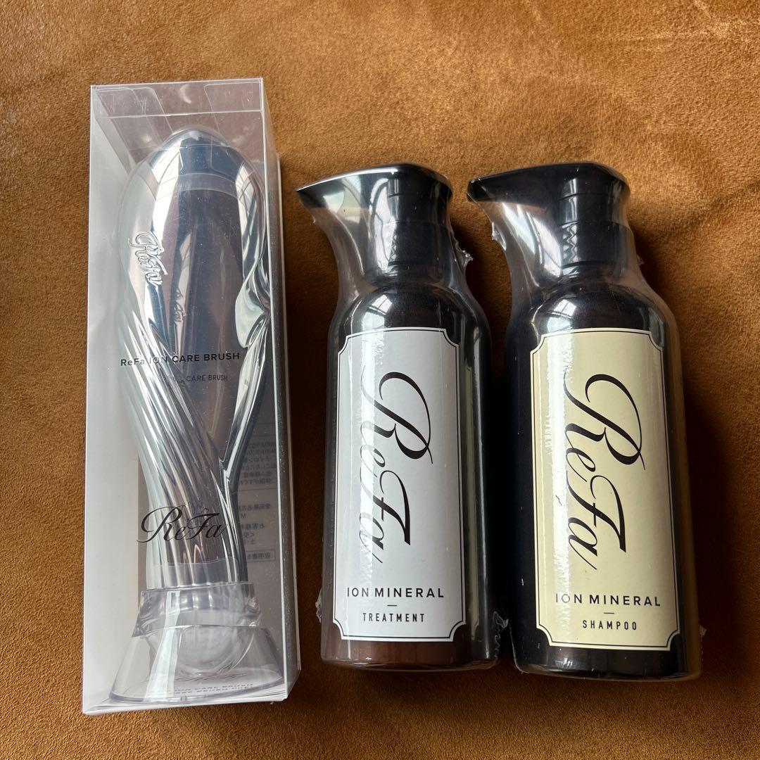 ReFa リファイオンケアブラシ シャンプートリートメントセット