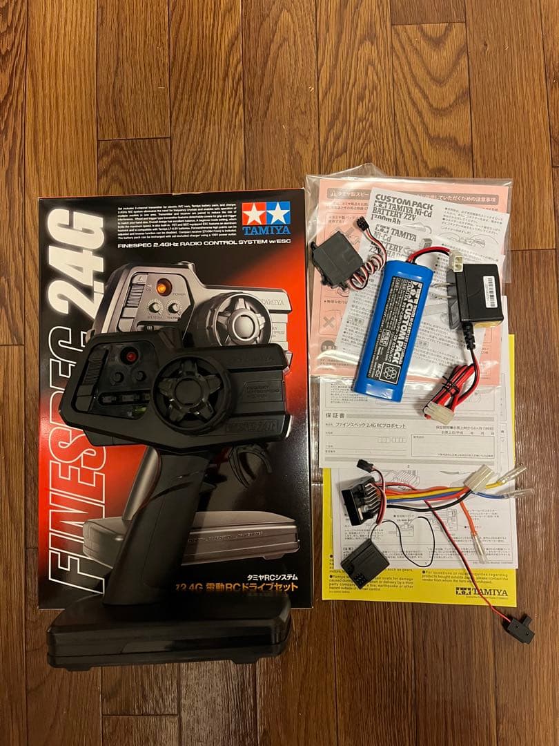 【中古】タミヤ　ファインスペック2.4G 電動RCドライブセット タミヤ（TAMIYA） ファインスペック2.4G 電動RCドライブセット : ロボ