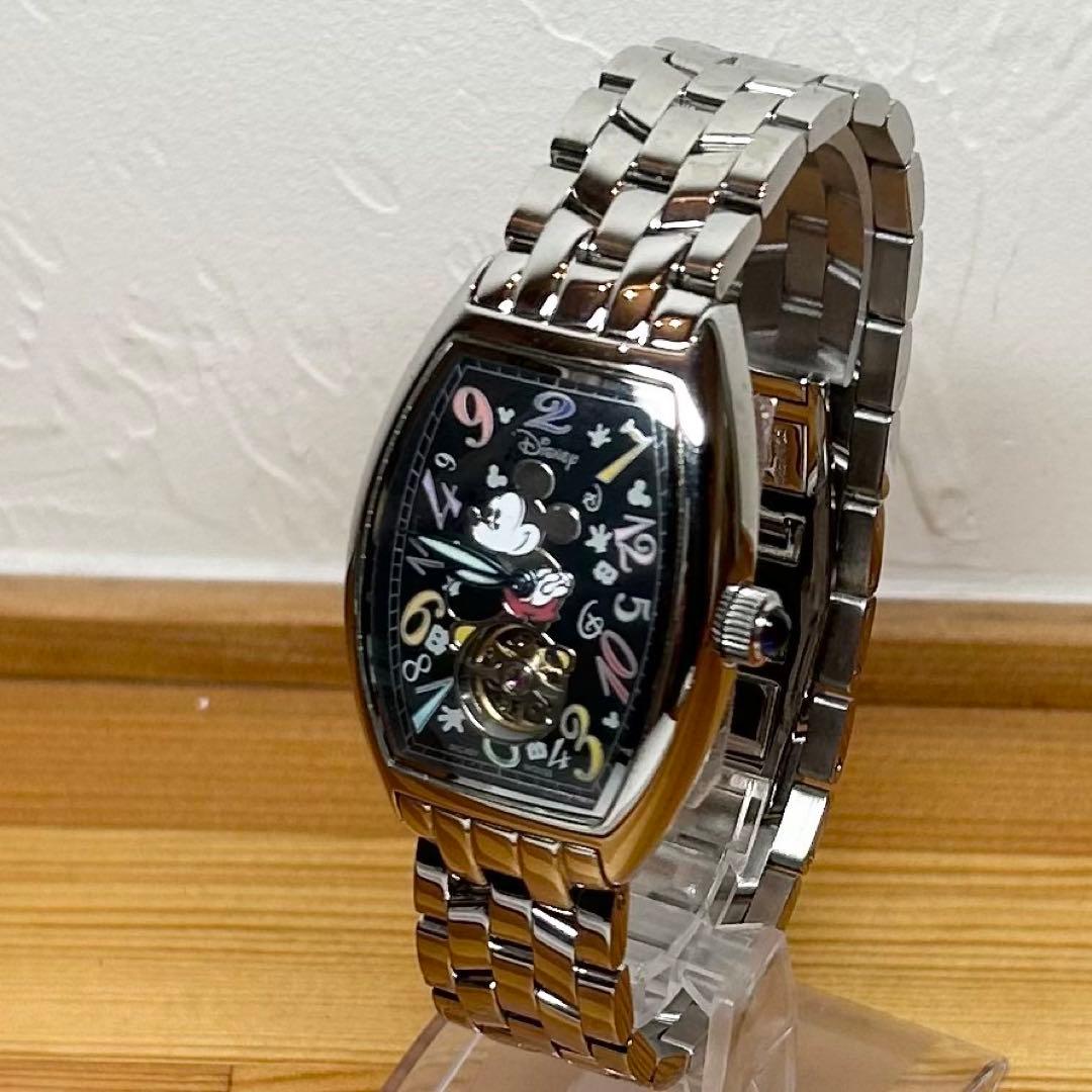 未使用級✨ 77周年 ディズニー ファンタジーアワー ミッキー 手巻き