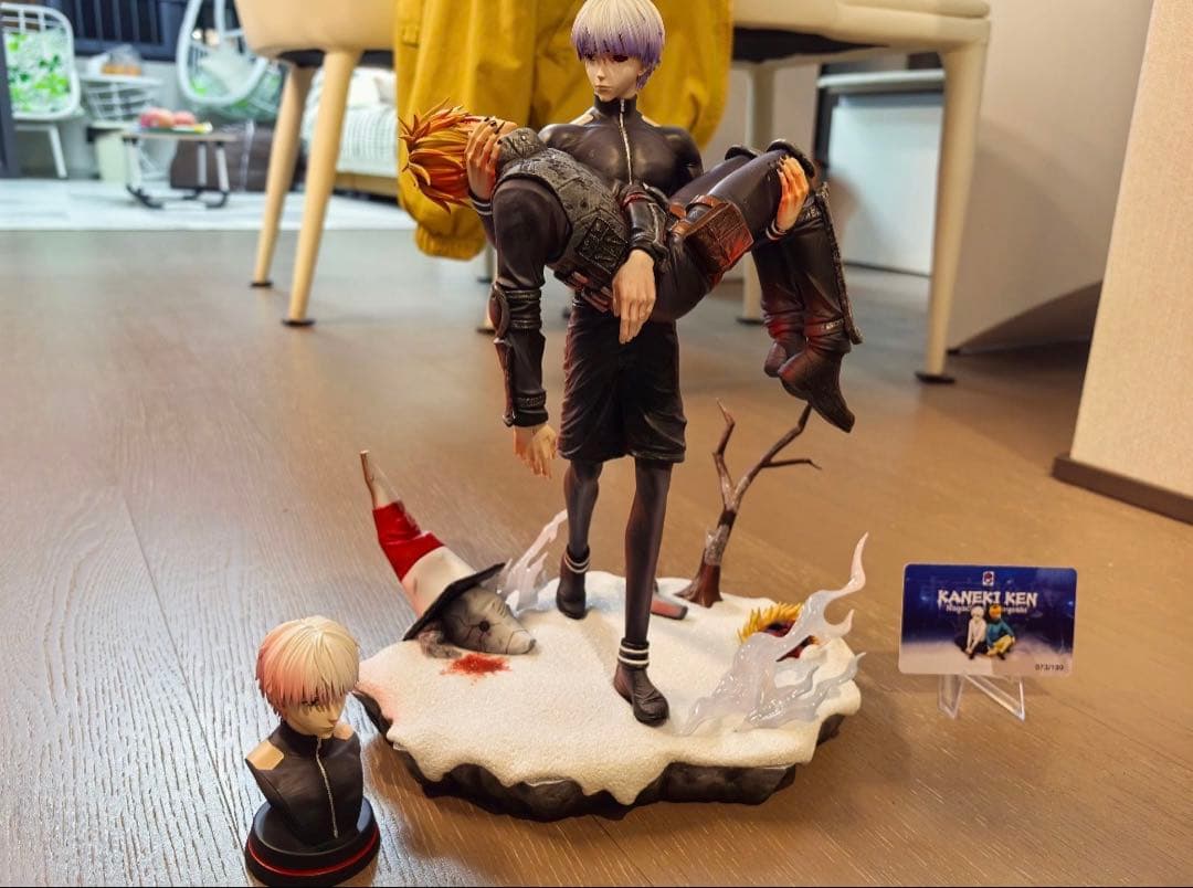 東京喰種 金木研 ガレージキット ガレキ スタチュー⑧ 東京喰種ト 金木研 ガレージキット ガレキ スタチュー⑤ - メルカリ