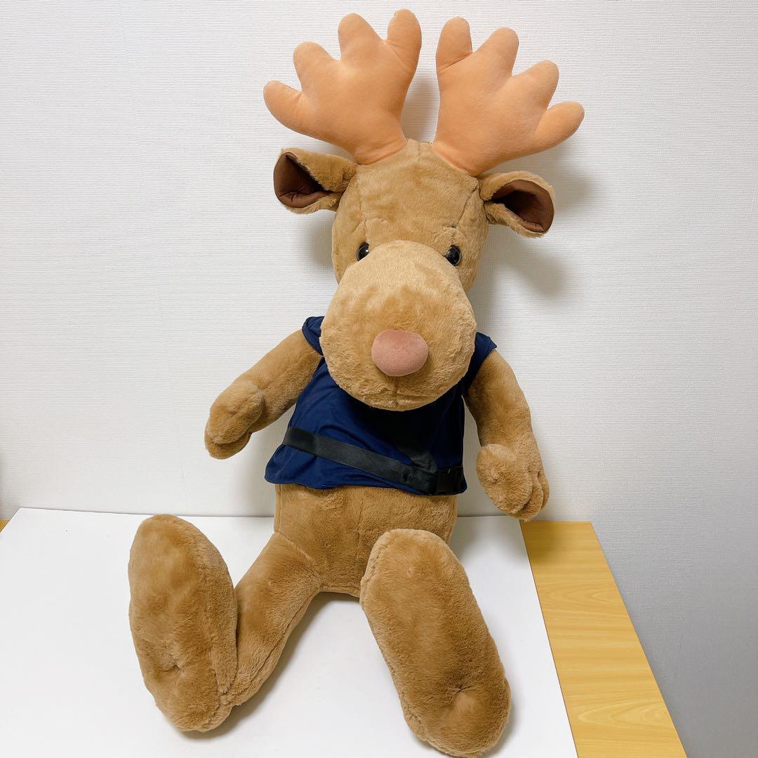 【非売品】VOLVO ボルボビッグエルク 特大ぬいぐるみ　120センチ エルク