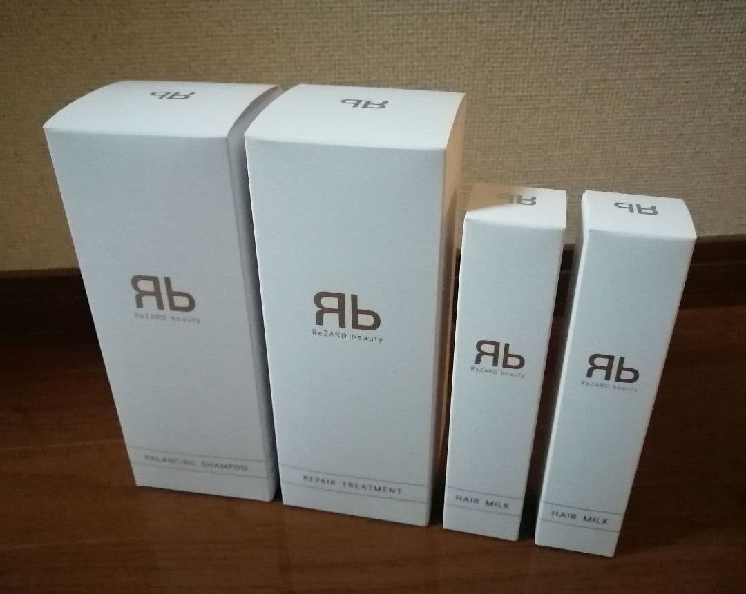 新品未使用　リザードビューティー　シャンプー&トリートメント&ヘアミルク×2
