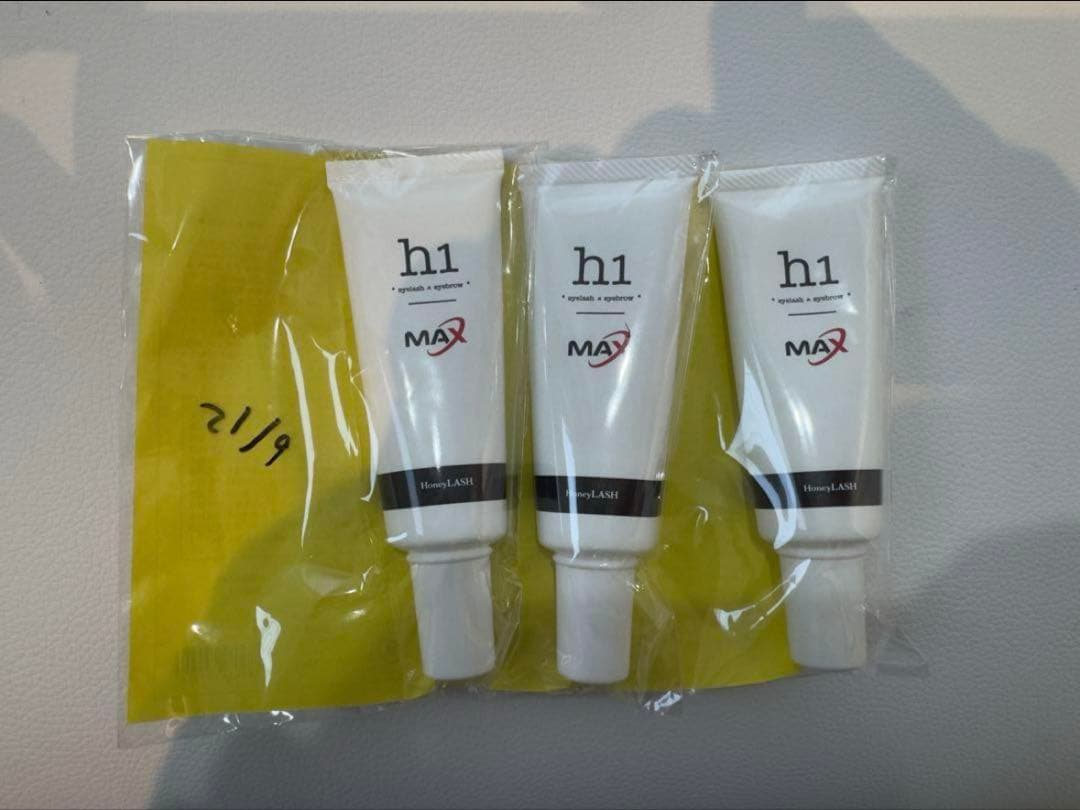 h1max まつげパーマ/セッティングクリーム3本