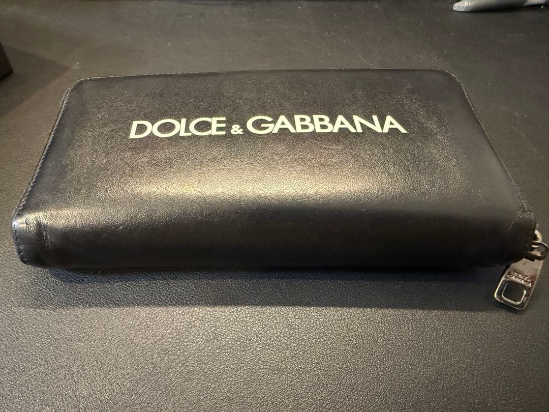 DOLCE & GABBANA ブラック長財布