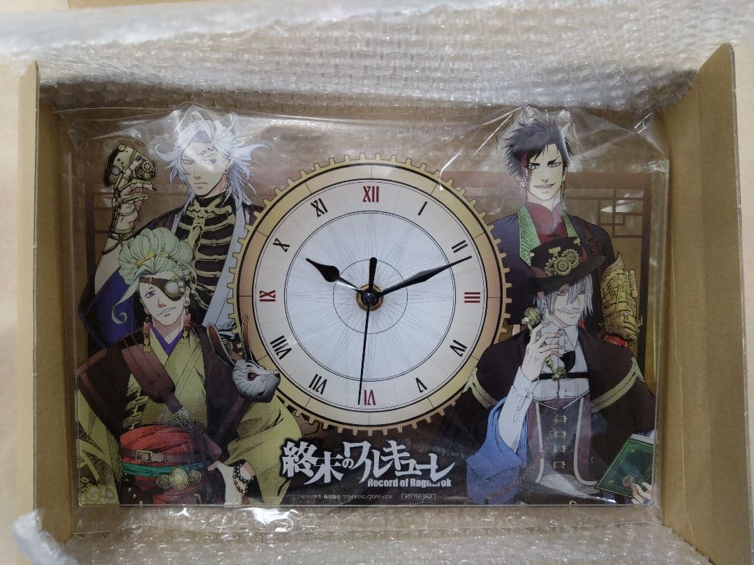 終末のワルキューレ　ポップアップショップ　A描き下ろしアクリル時計 終末のワルキューレ／／ 23巻発売記念 POPUP SHOP 👑大阪TSUTAYA 戎橋