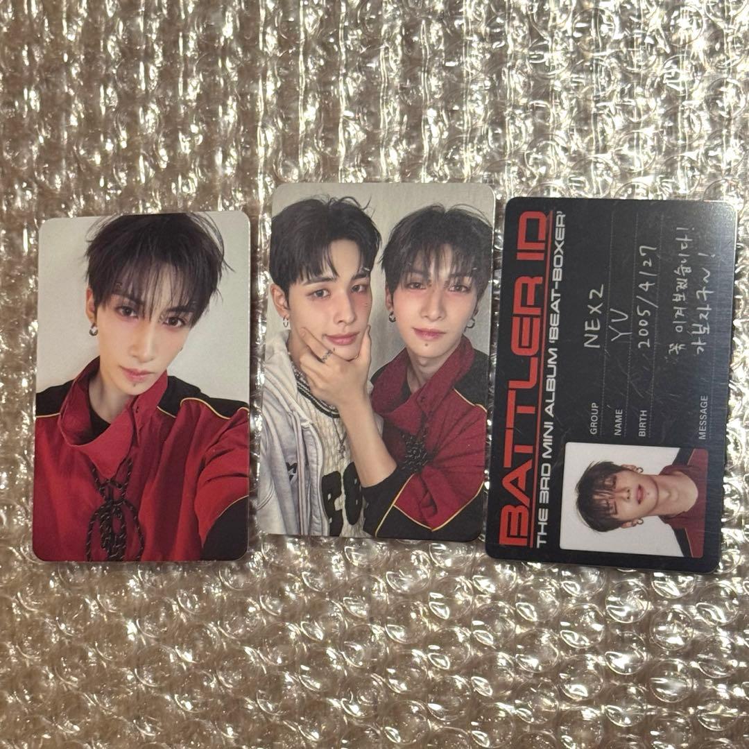 NEXZ beat-boxer 封入トレカ 3枚セット yu ゆう - メルカリ
