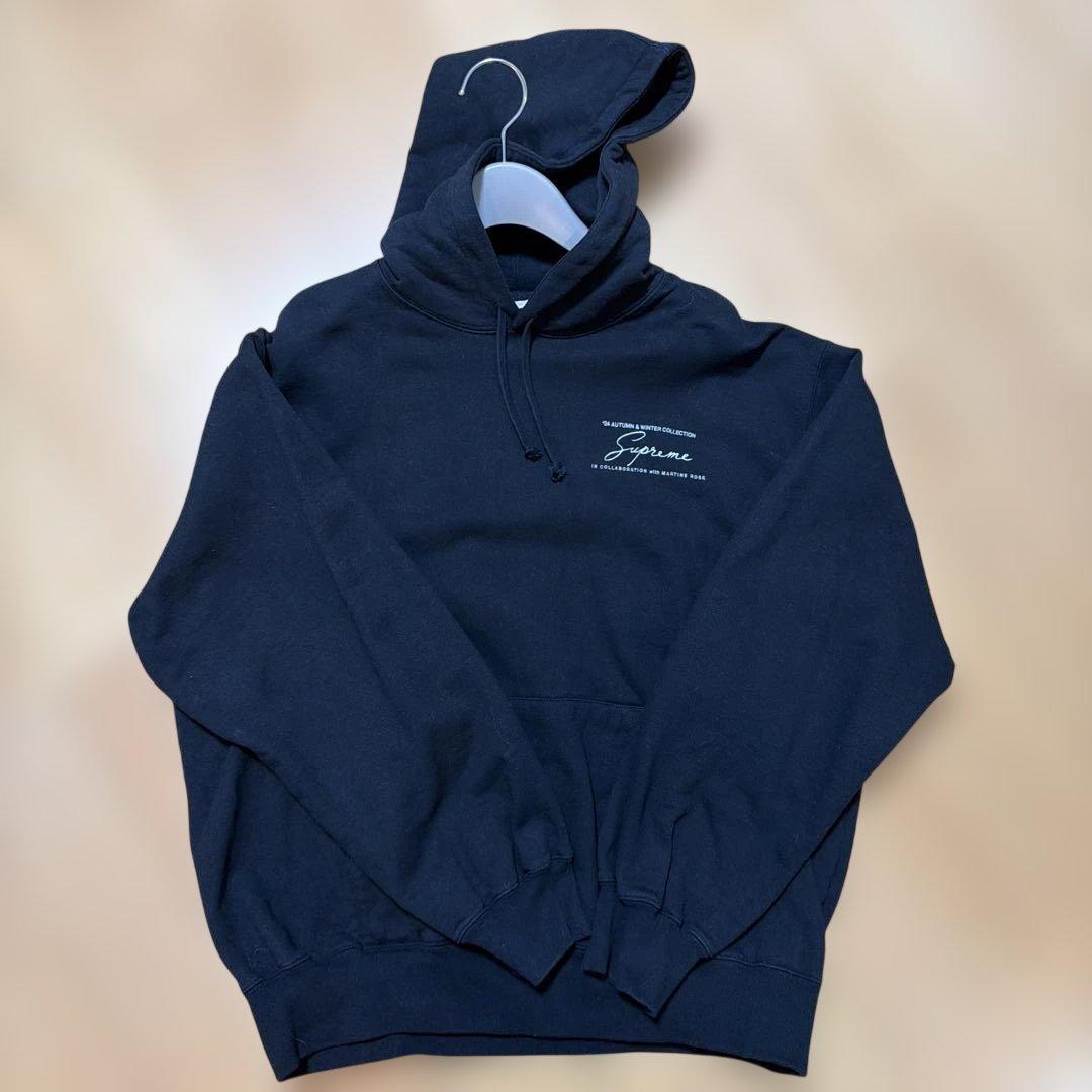 Supreme Martine Rose コラボ パーカー ブラック 中古・古着通販】SUPREME (シュプリーム) MARTINE ROSE (マーティン