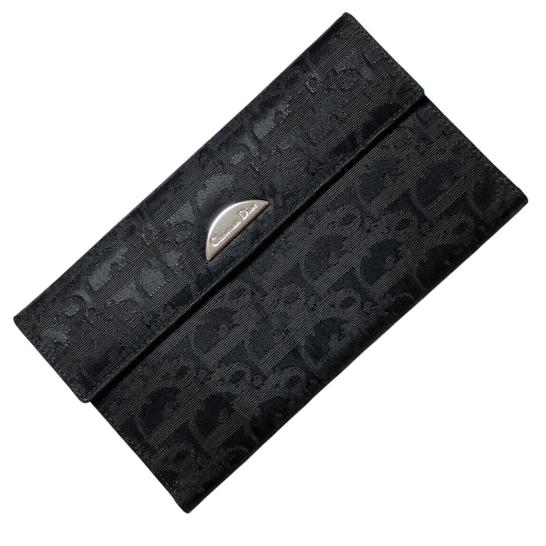 未使用Christian Dior クリスチャン ディオール　長財布 トロッター
