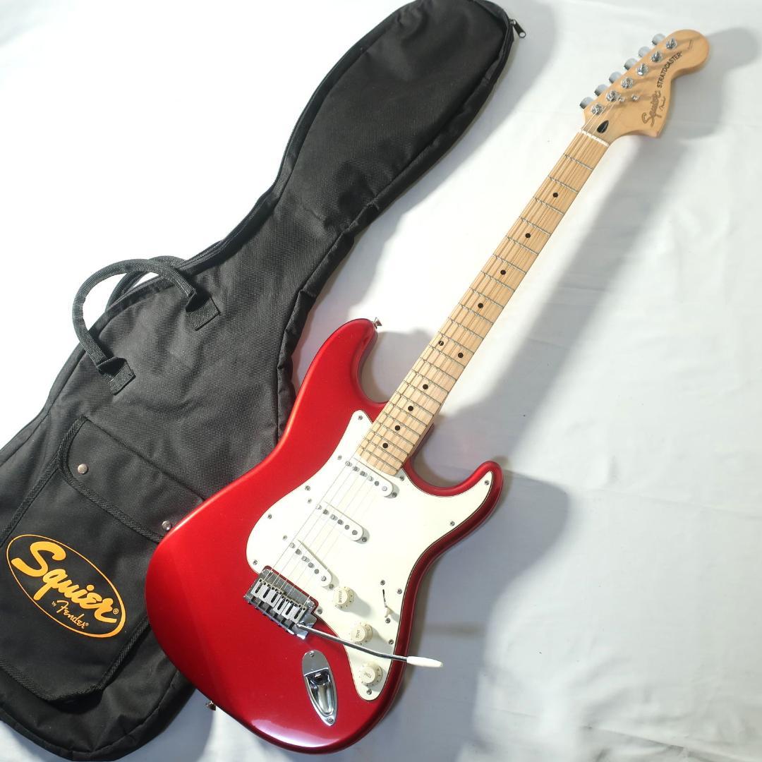 美品 Squier by Fender ストラトキャスター 純正ケース付