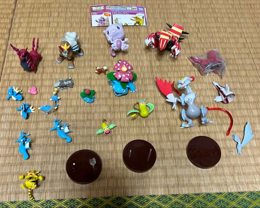立体ポケモン図鑑を中心としたフィギュアセット 立体ポケモン図鑑XY04 | ポケモンピックアップ商品 バックナンバー