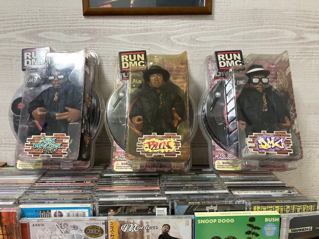 RUN DMC フィギュアセット JAY RUN DMC