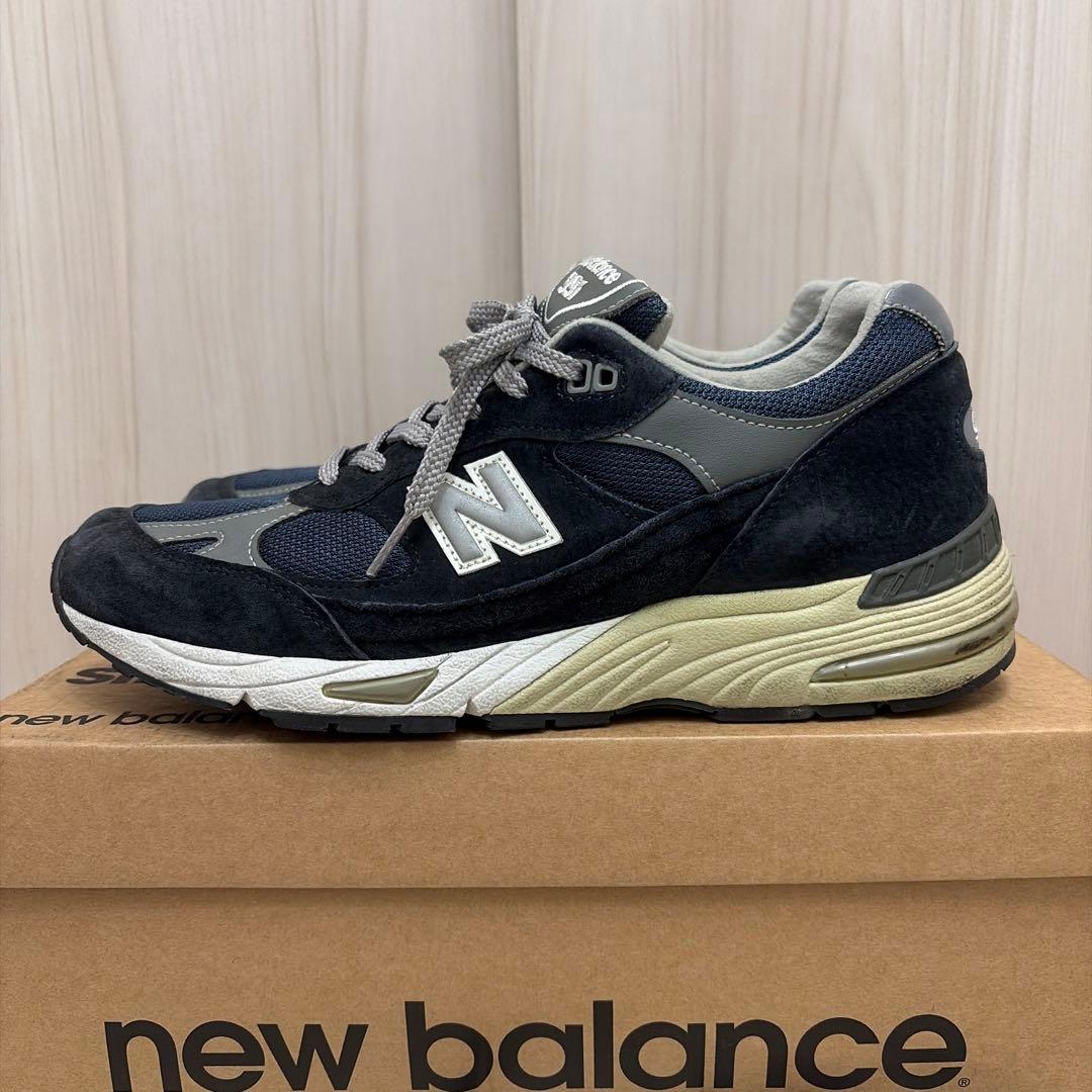 New Balance M991NV ネイビー 28.5 Made in UK