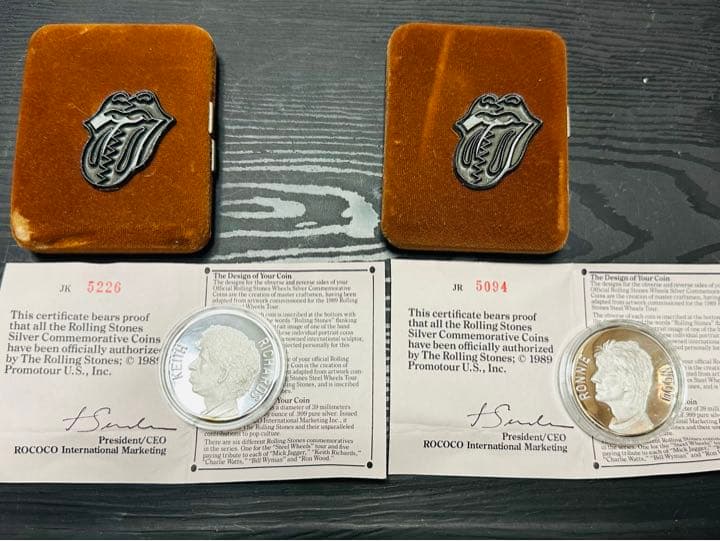 キース・リチャーズ ＆ ロニー・ウッド 1989初来日記念