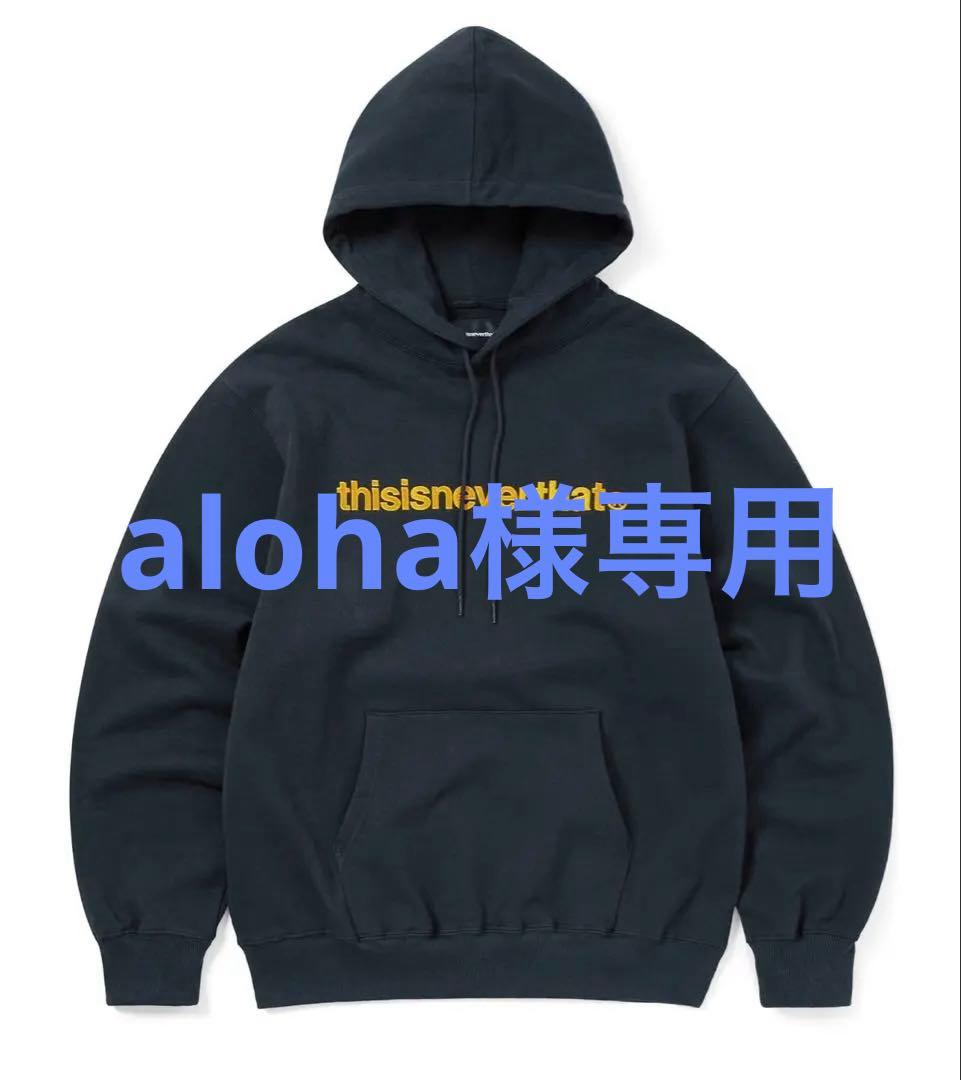 thisisneverthat ネイビー パーカー　S