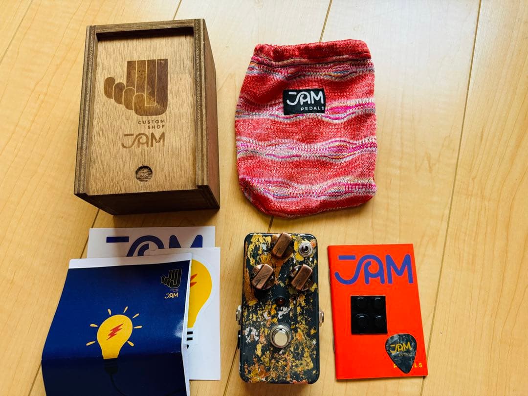 JAM PEDALS カスタムアートワーク Tubedreamer