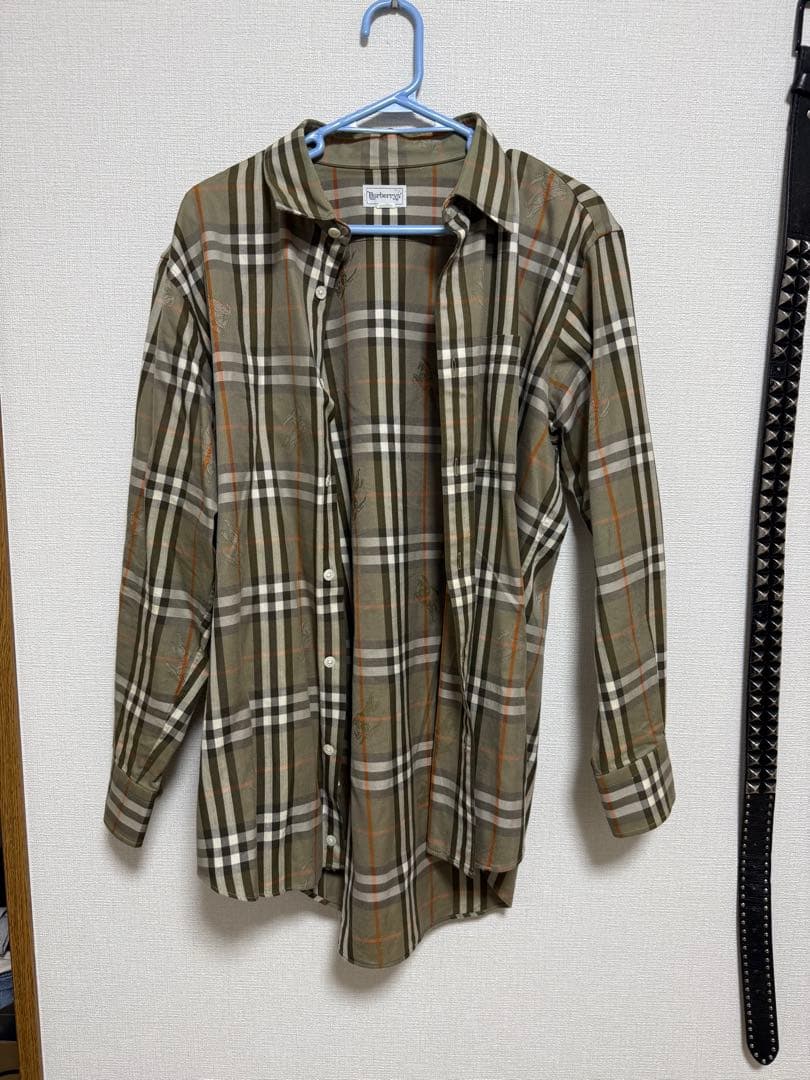 美品　Burberry バーバリ　シャツ