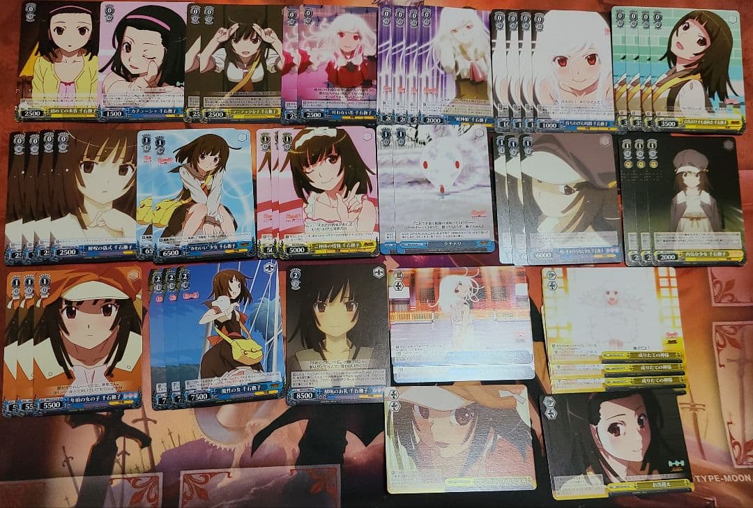 キャラ単　千石撫子　デッキ　化物語　物語シリーズ　ヴァイスシュヴァルツ