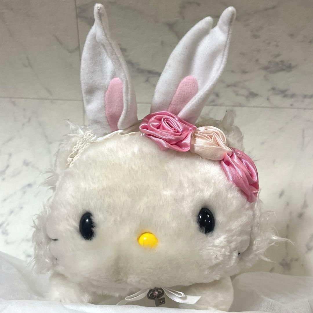激レア！希少！sanrio サンリオ うさみみ チャーミーキティ ぬいぐるみ