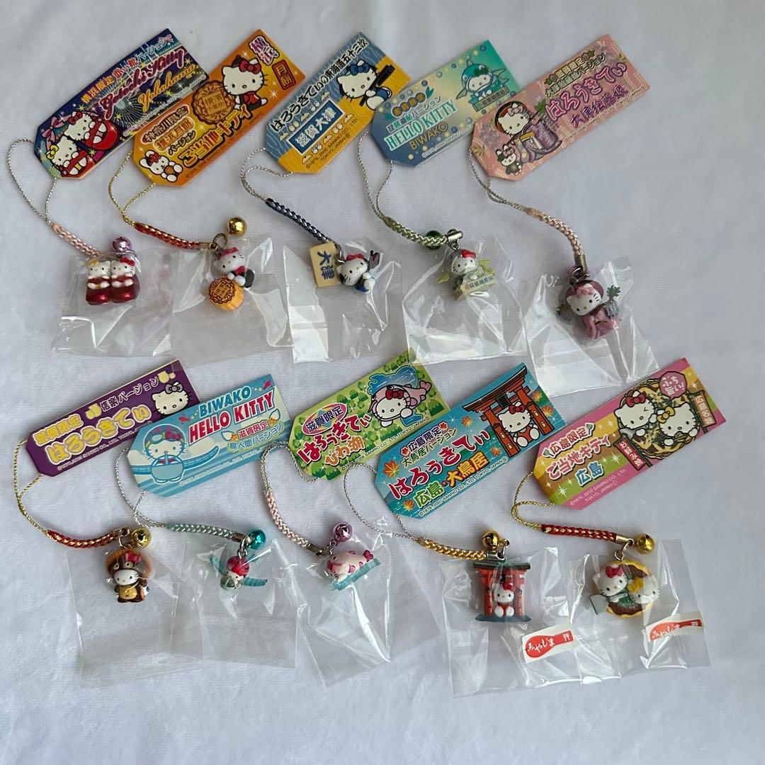 【未使用】ハローキティ ストラップ 10個セット