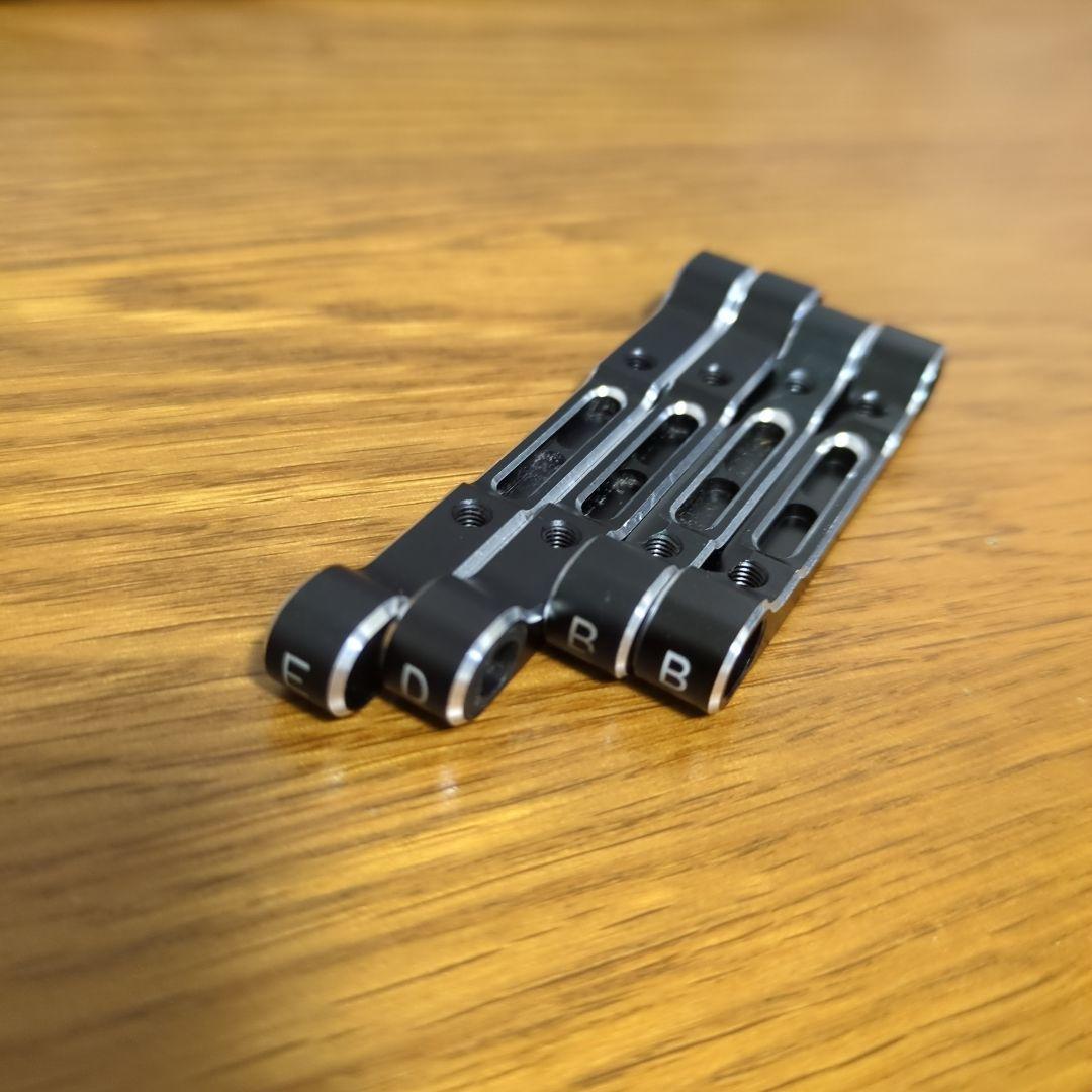 ヨコモ yd-2用アルミサスマウント BBDE ブラック