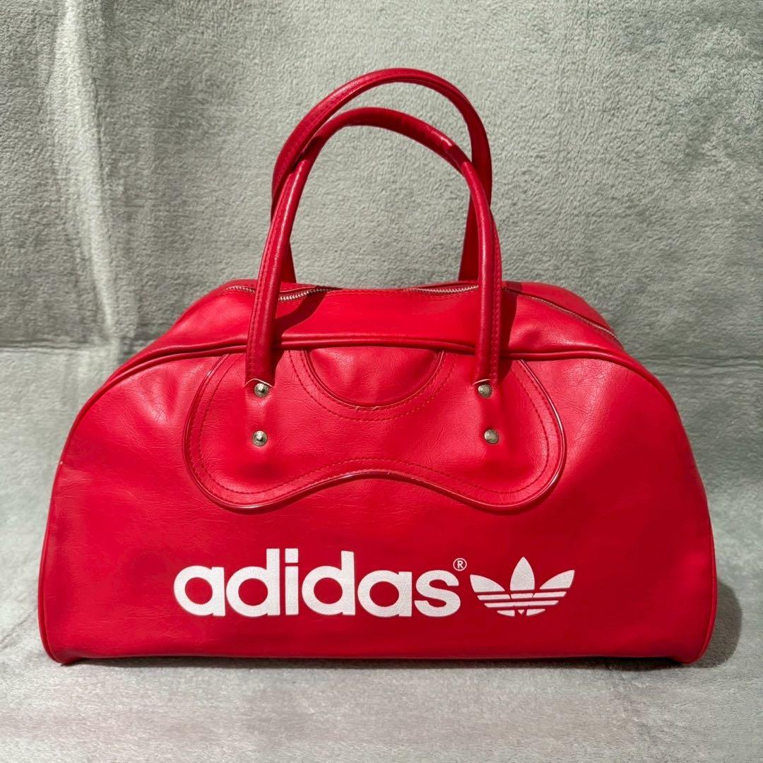 バッグ Vintage adidas Red Trefoil Bowling Bag