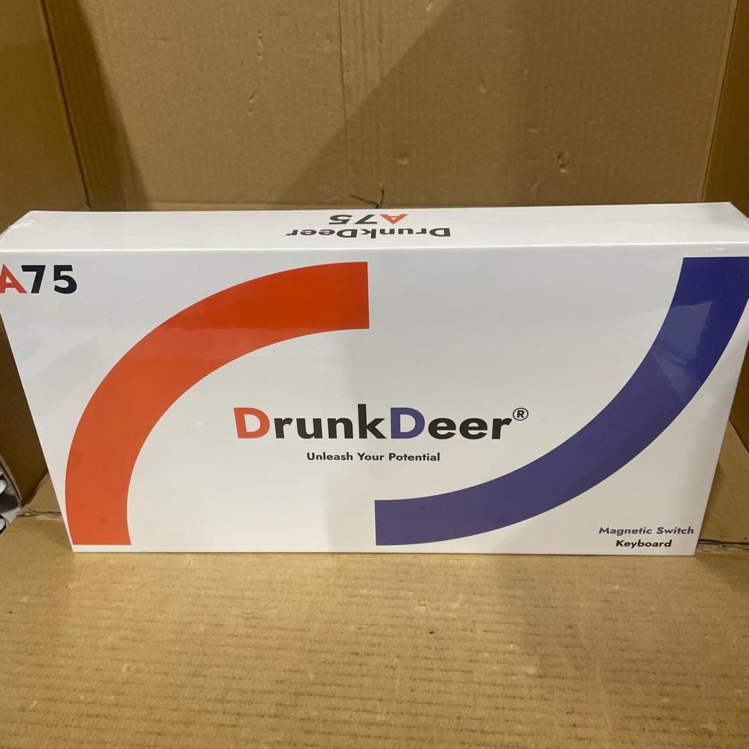 DrunkDeer A75 ラピッドトリガー キーボード ブラック