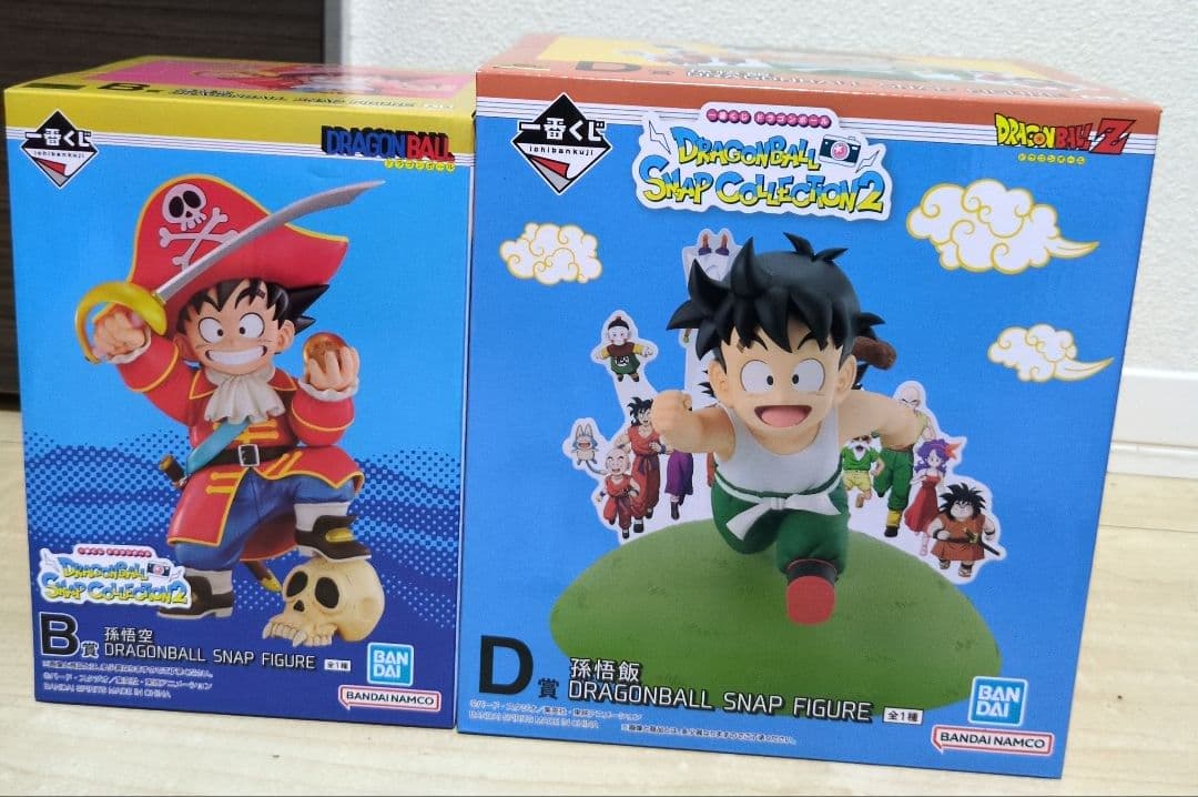 ドラゴンボール 一番くじ スナップコレクション2 B賞、D賞セット