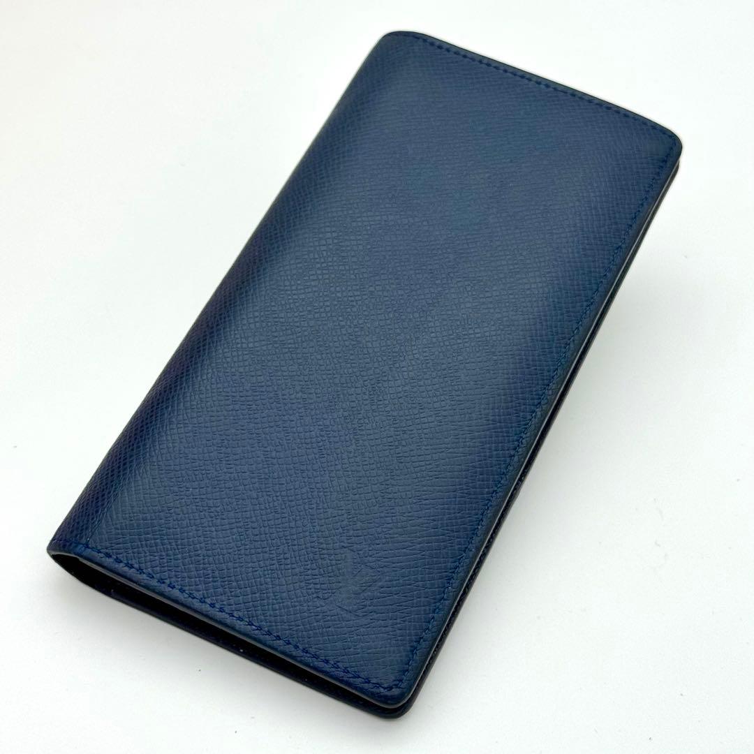 ヴィトン ポルトフォイユ ブラザ タイガ ネイビー