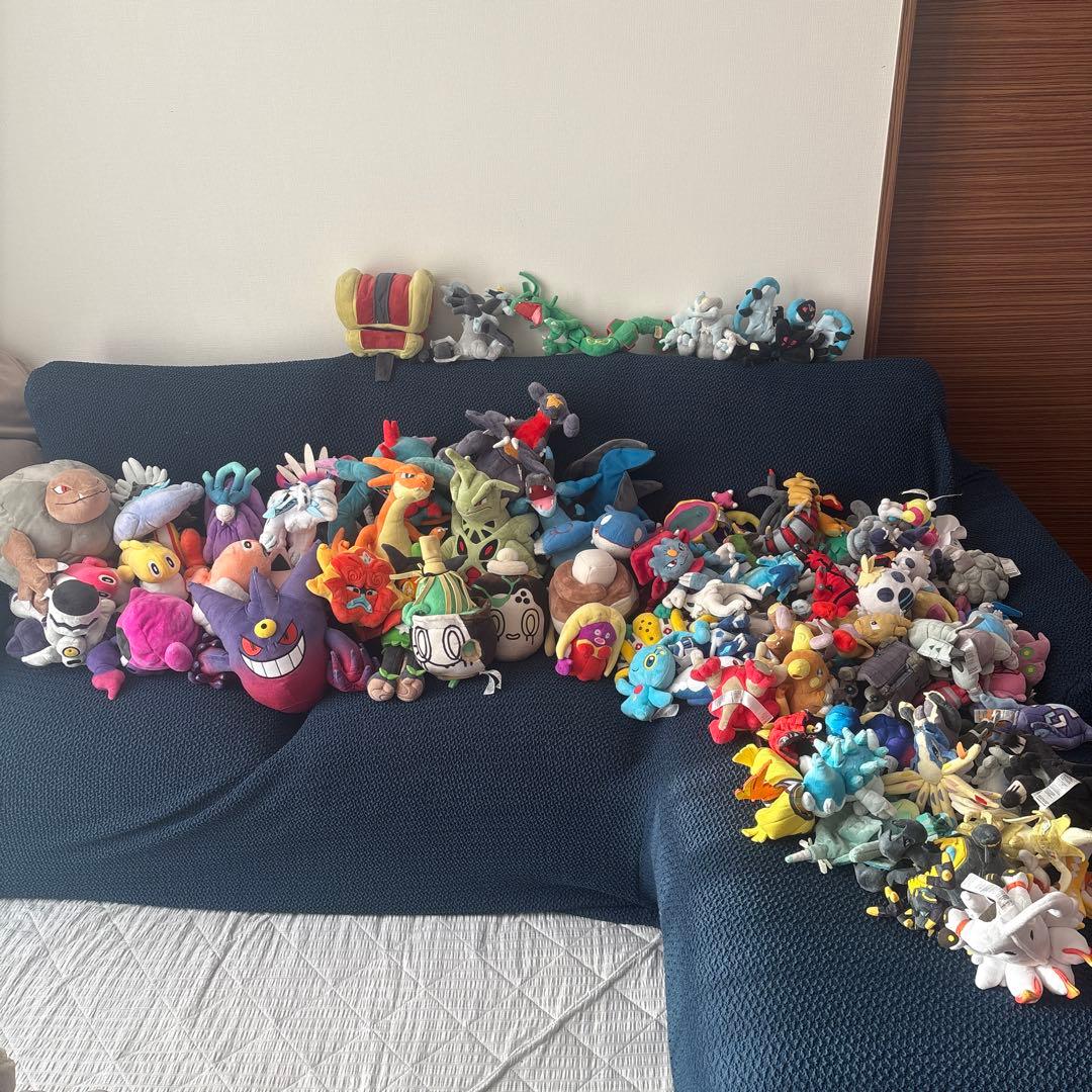 オ*ム様 ポケモンセンターぬいぐるみ大量セット総額15万円2025年購入まとめ売 pokemon-goods-251212_001.jpg