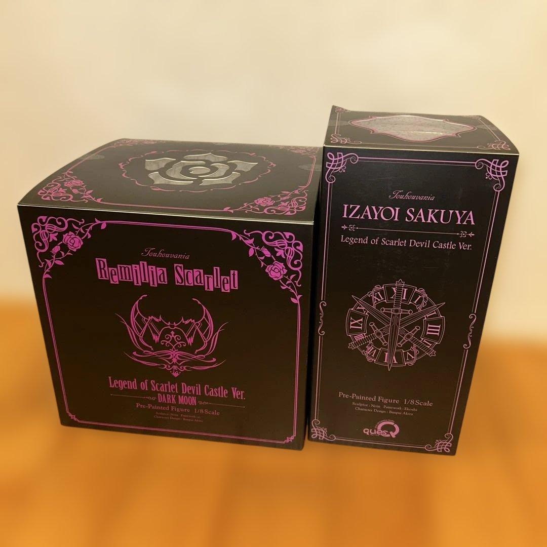レミリア・スカーレット＆十六夜咲夜 紅魔城伝説版 フィギュアセット