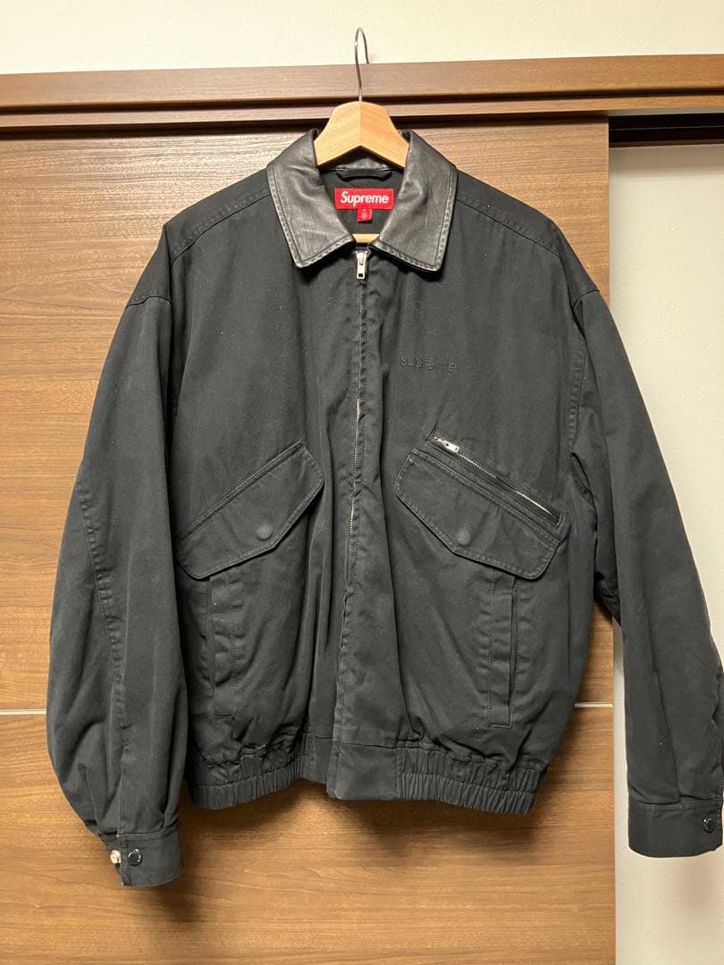 (グリオネ)supreme Leather Utility Jacket