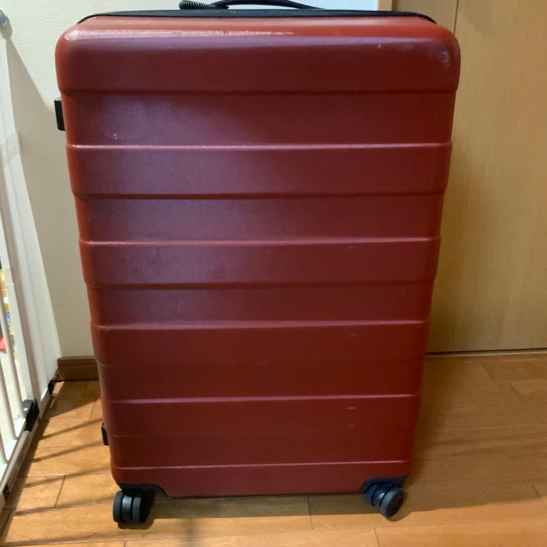 無印良品 105L スーツケース レッド