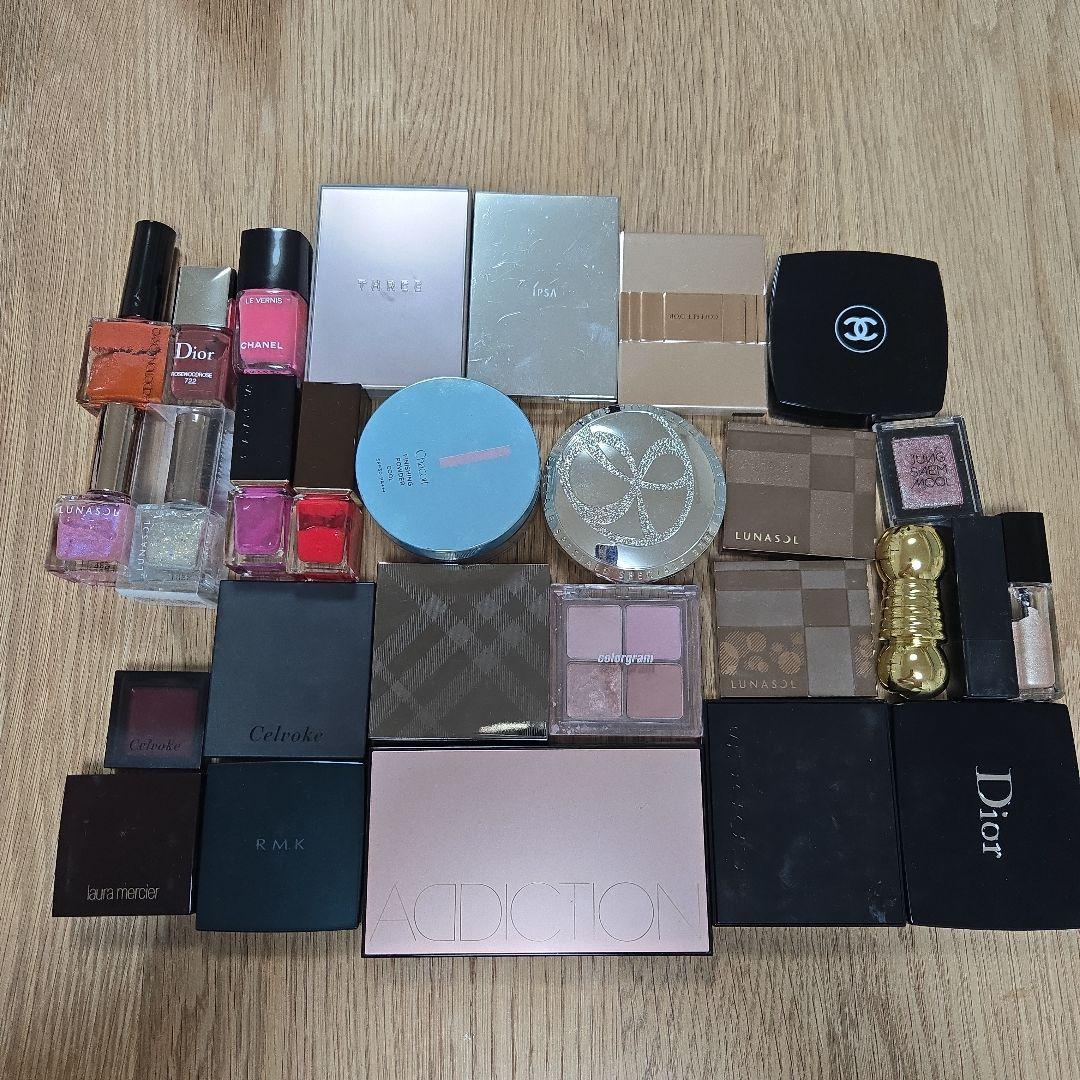 アイシャドウ　ルナソル　セット　シャネル　ディオール　アディクション　THREE LUNASOL・Dior・ADDICTIONのアイシャドウパレットを使った口コミ