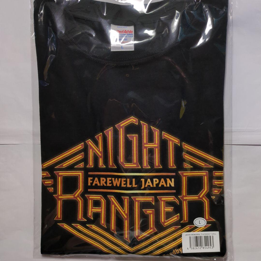 ナイト・レンジャー★Night Ranger★日本公演限定★メモリアルＴシャツL