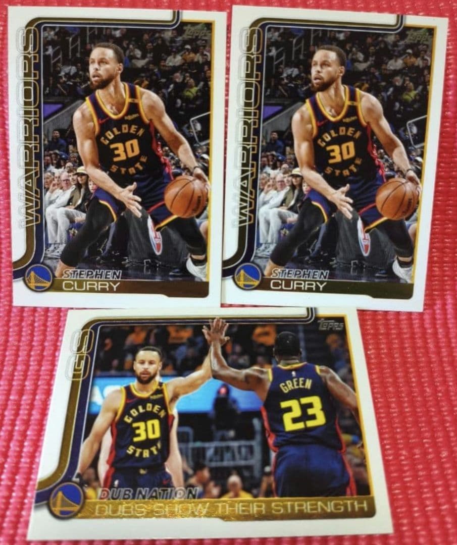 ステフィン・カリー 3枚セット Topps 2025-26 NBA - メルカリ