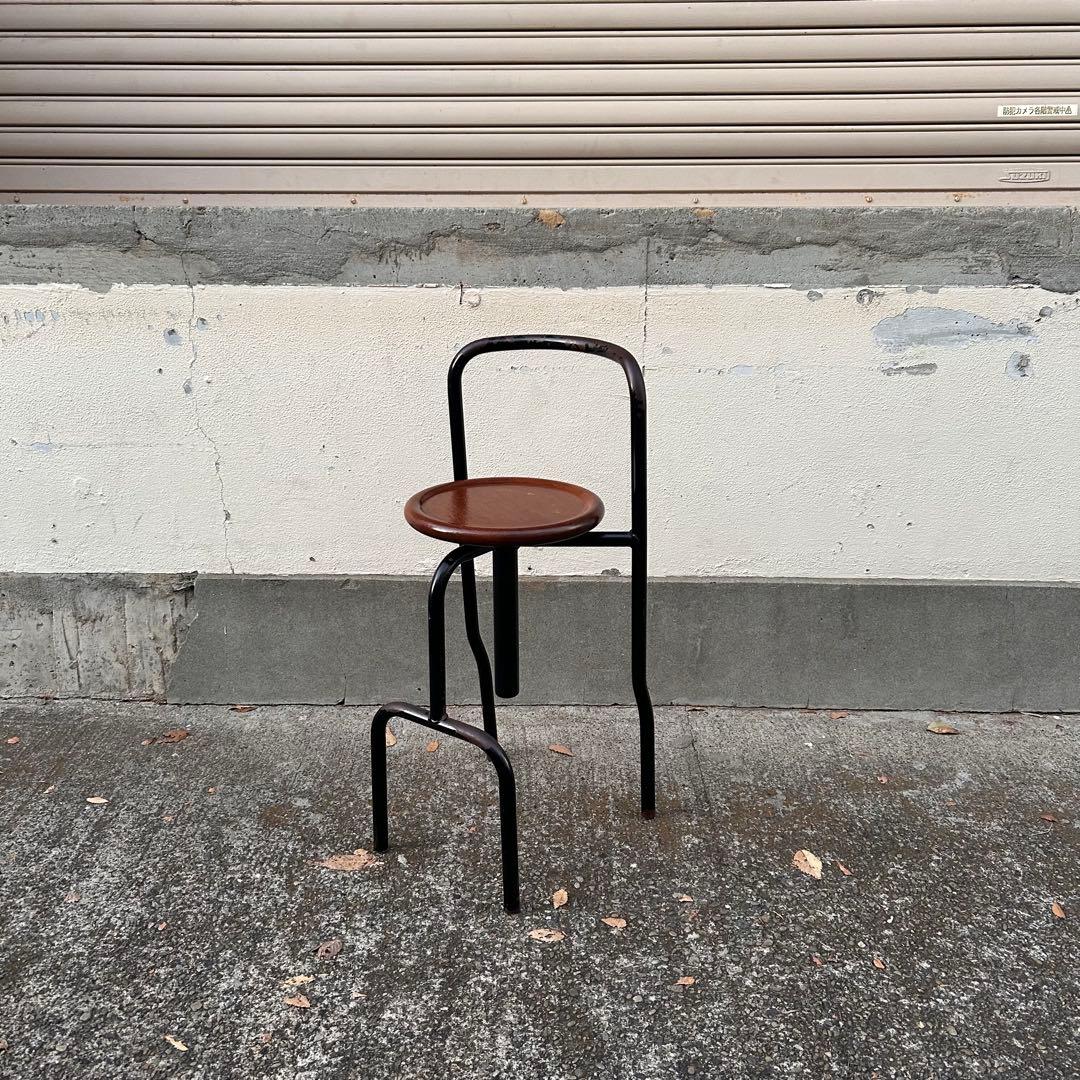 インダストリアル アイアンカウンターチェア