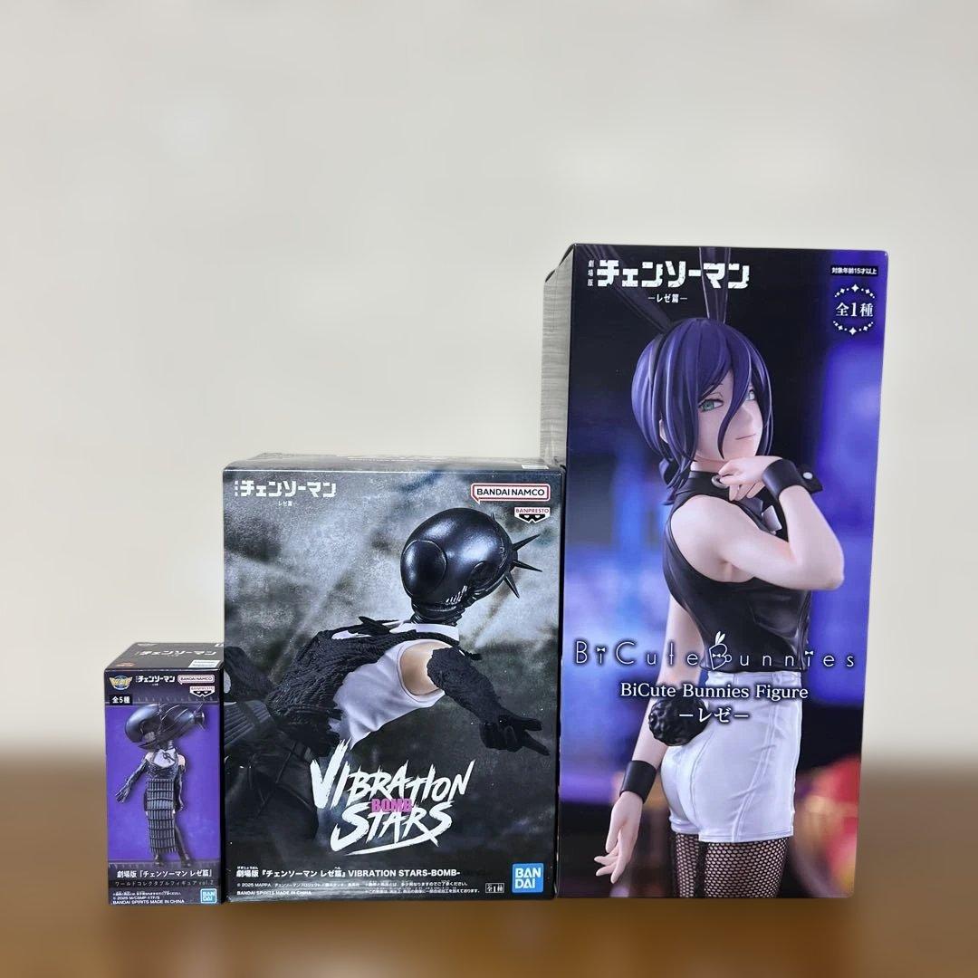 チェーンソーマン レゼ フィギュア3種セット